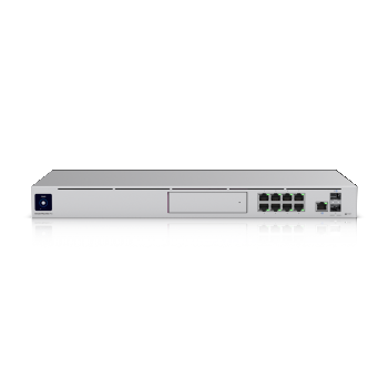 Ubiquiti - UniFi Multi-Application System with 3.5" HDD Expansion and 8 Port Switch - UDM-Pro