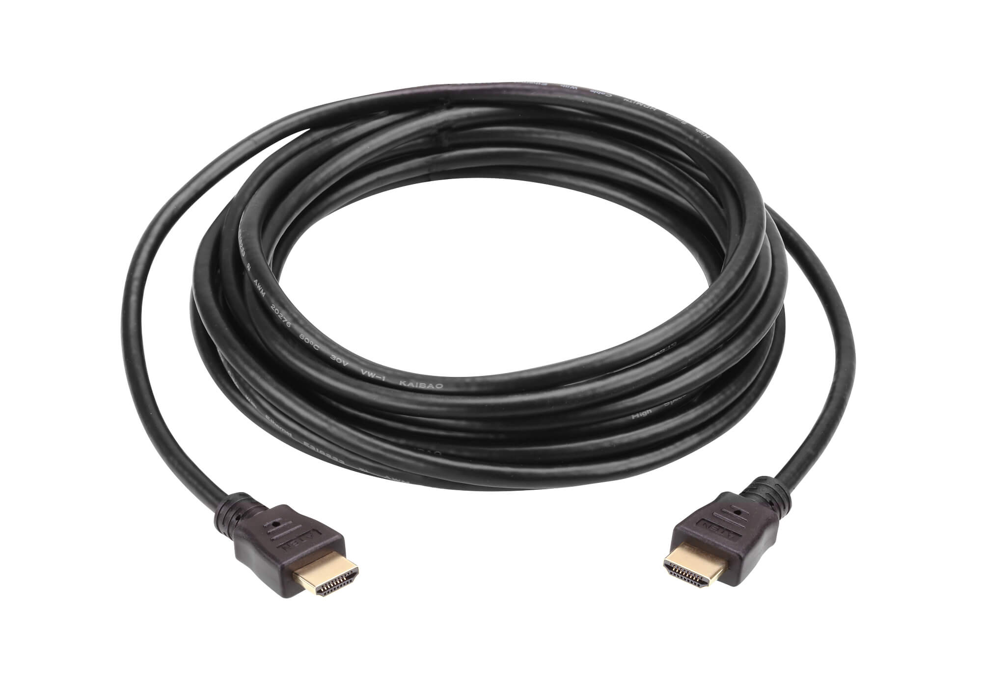 Aten 2L-7D15H 15 m High Speed HDMI Cable with Ethernet - Aten - High Speed HDMI Cable with Ethernet - 2L-7D15H - HDMI Male (type A) - HDMI Male (type A) - HDMI to HDMI - 15 m