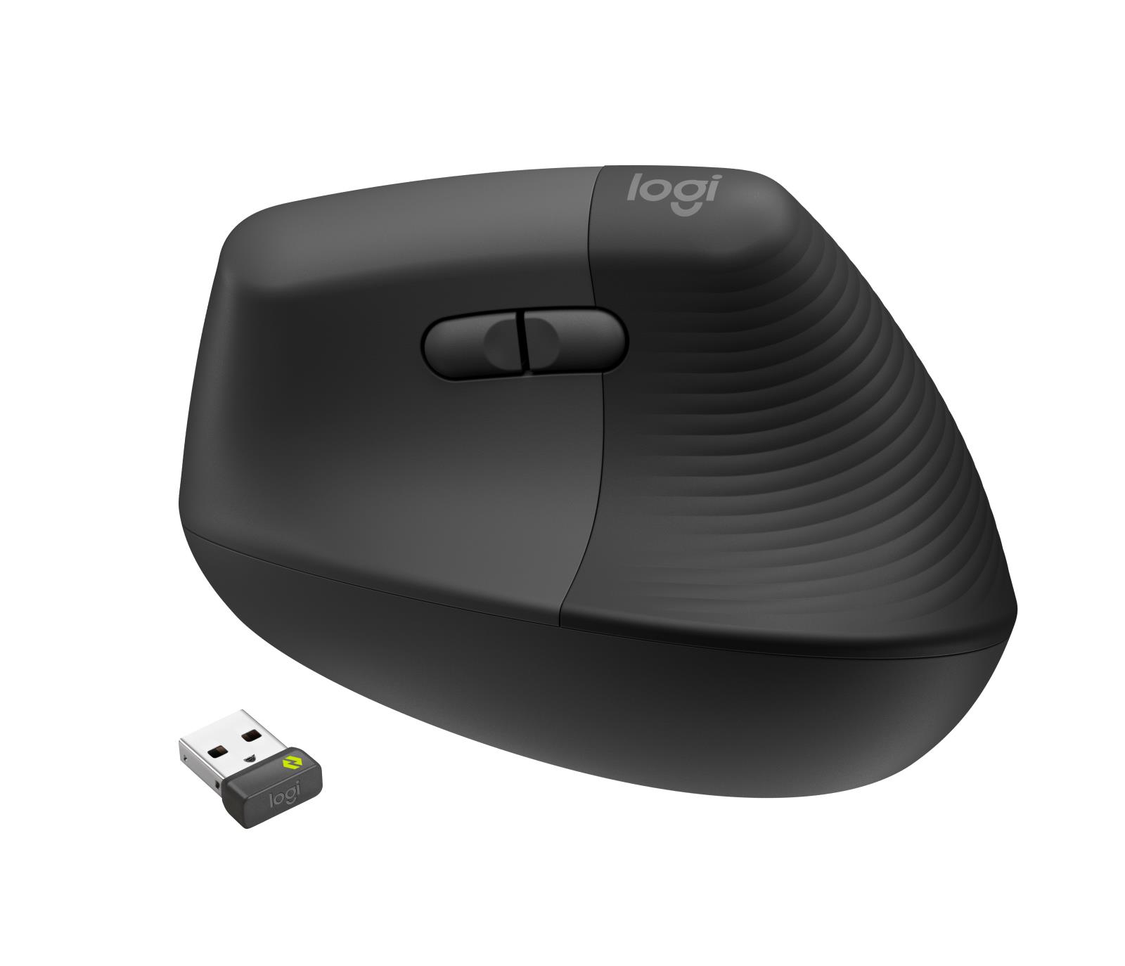 MOUSE USB OPTICAL WRL VERTICAL/BLACK RIGH 910-006494 LOGITECH