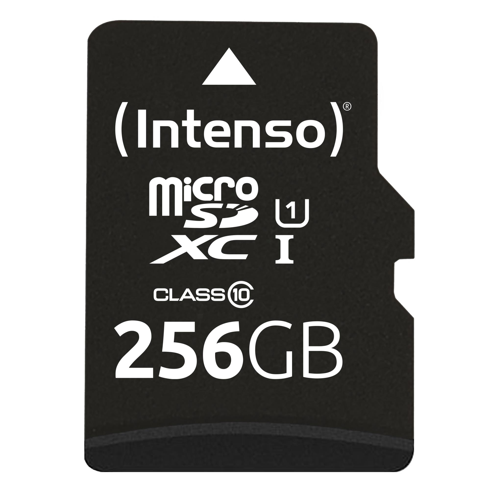 MEMORY MICRO SDXC 256GB UHS-I/W/ADAPTER 3423492 INTENSO