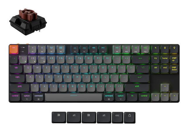 KEYBOARD WRL K1 RGB/BLACK K1X-B3 KEYCHRON