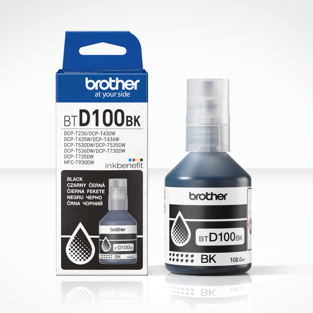 Brother BTD100BK - Ink Bottle - Black