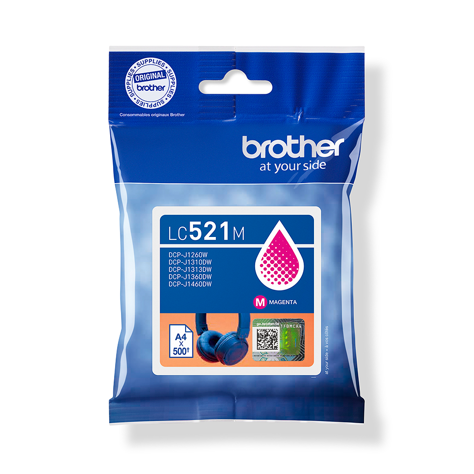 Brother LC521M - Ink Cartridges - Magenta