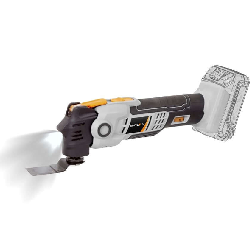 Batavia B.V. - Cordless Anti-Vibration Multitool, Without Battery and Charger - 18V