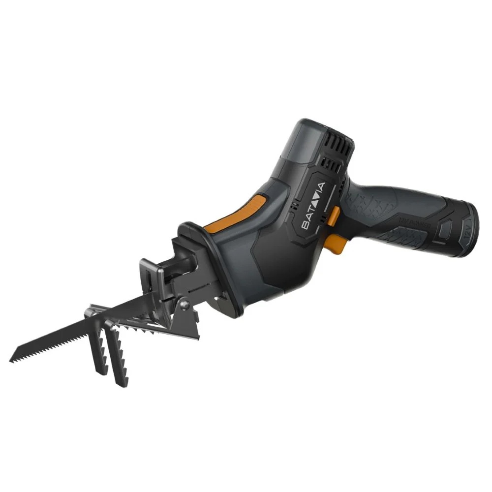 Batavia B.V. - 12V Cordless Reciprocating Saw - Fixxpack 2.0 Set (incl. 2.0Ah Battery & USB-C charging Cable)