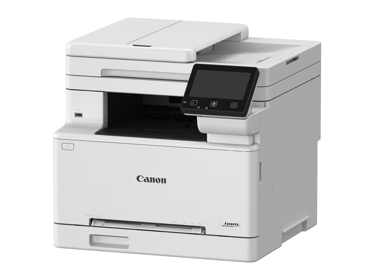 Canon - Printer - I-SENSYS MF667Cdw - Laser - Colour - A4 - Wi-Fi - White/Black