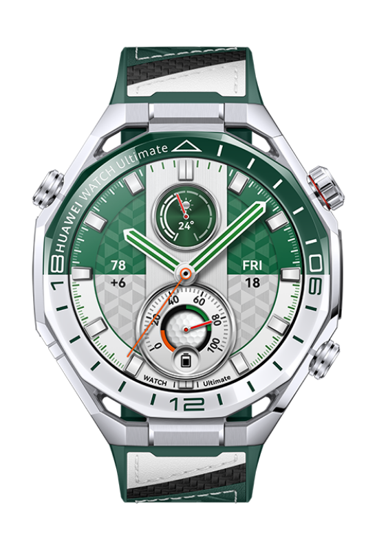 Huawei - WATCH Ultimate 2 eSIM - Smart watch - AMOLED - 1.5 inch - Waterproof - Green and White