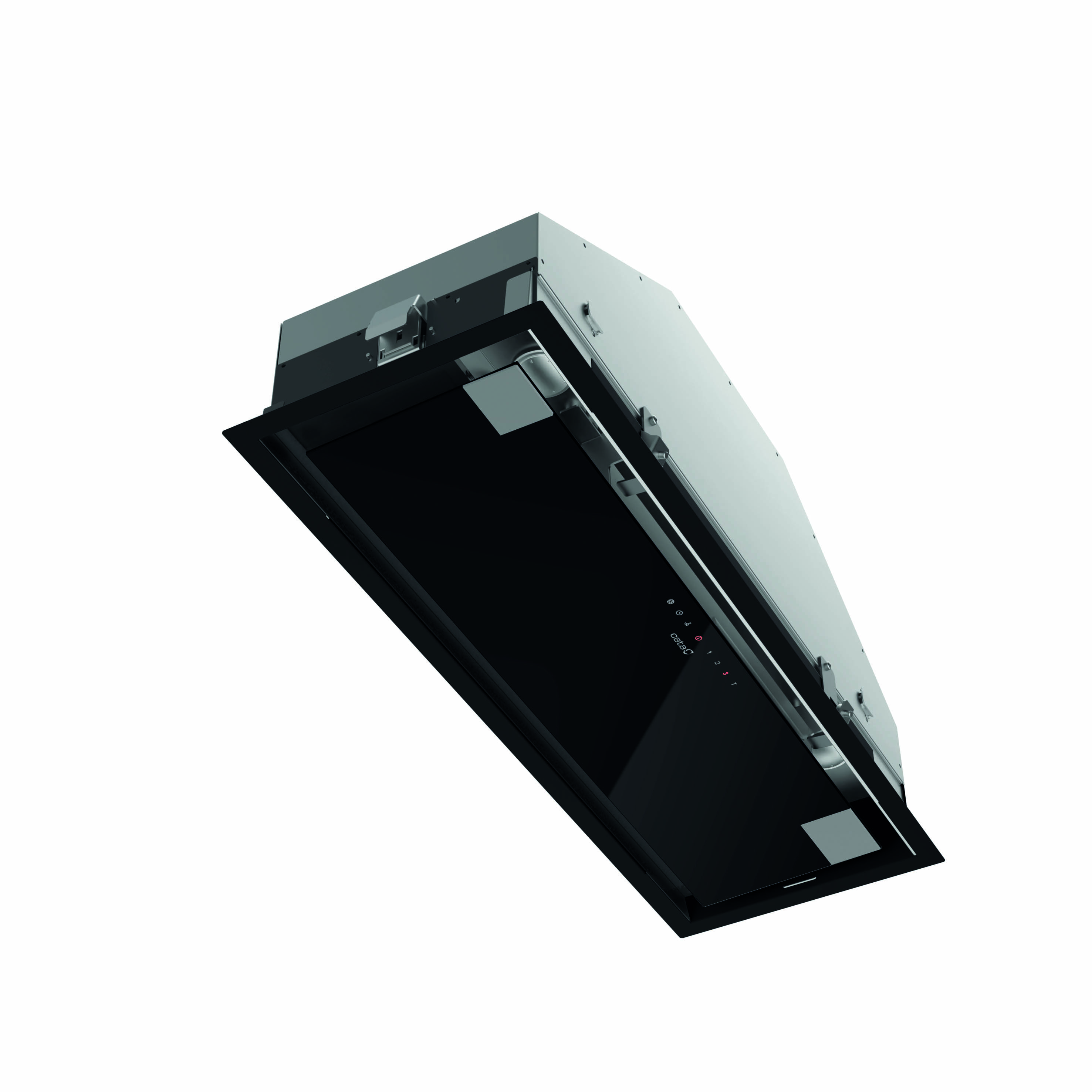 CATA GC DUAL 75 GBK/A - Hood - Canopy - Energy efficiency class A - Width 75 cm - Touch sensitive - 820 m³/h - LED - Black