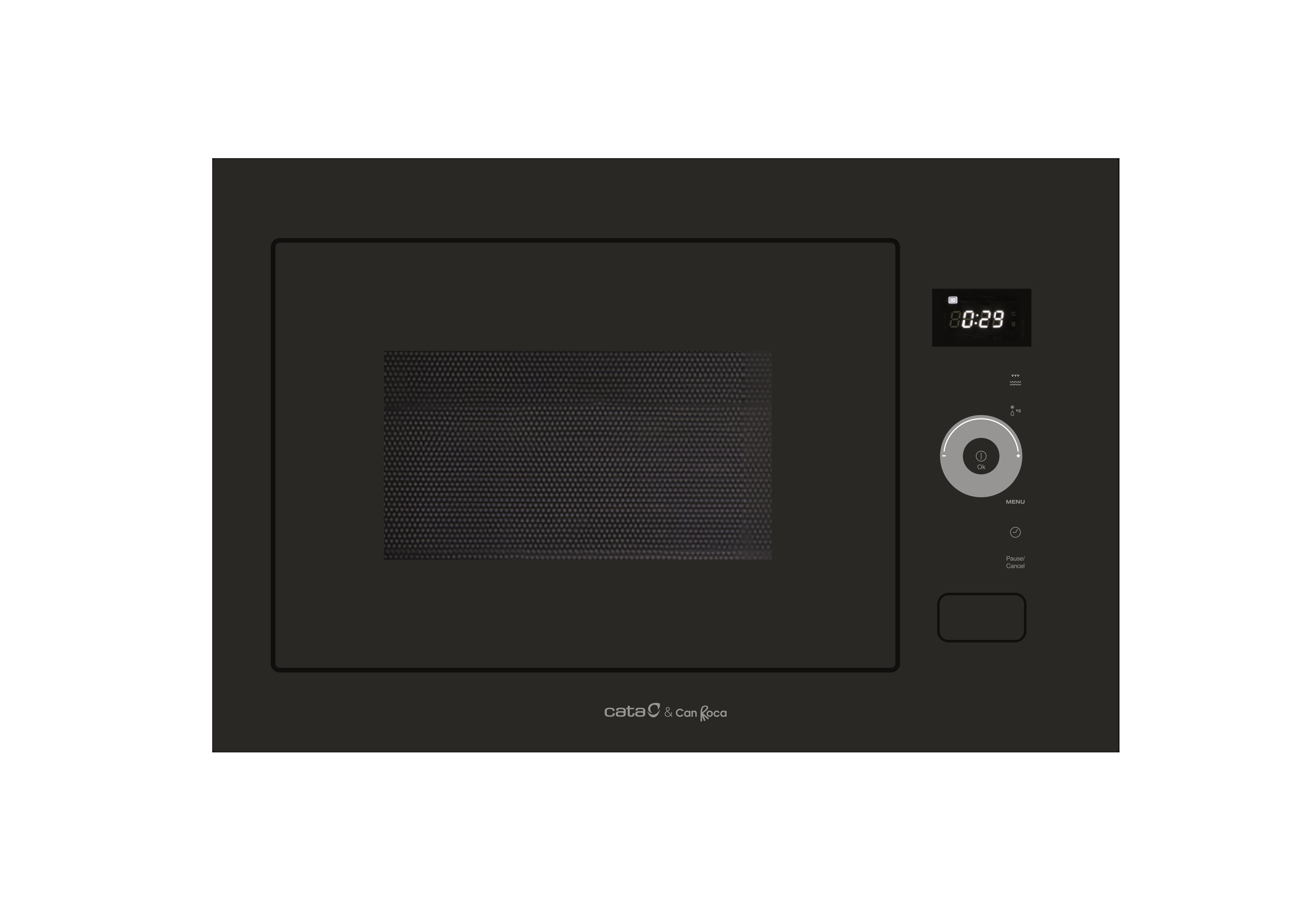 CATA - Microwave Oven - MC B250 DT - Built-in - 25 L - 900 W - Grill - Black