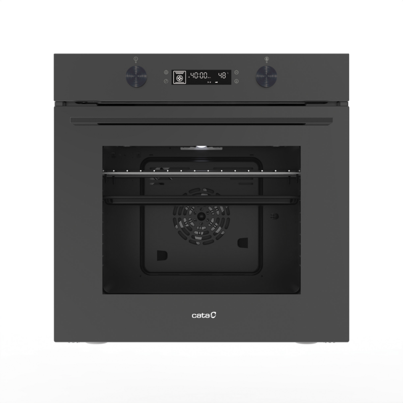 CATA Oven - MDS 8108 MB - 73 L - Electric - AquaSmart - Touch - Steam function - Convection - Height 59.5 cm - Width 59.5 cm - Matt Black