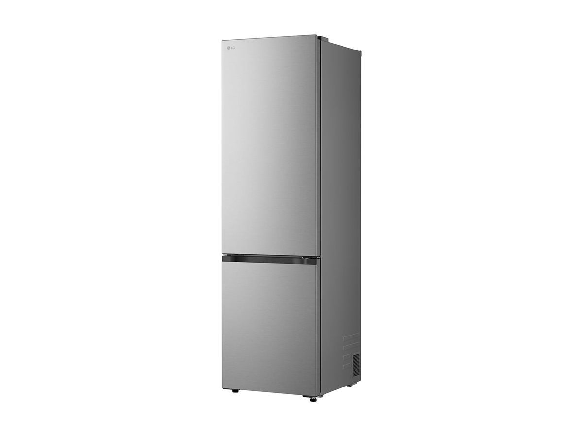 LG Refrigerator - GBBS312CPY - Energy efficiency class C - Free standing - Height 186 cm - Combi - No Frost system - Fridge net capacity 220 L - Freezer net capacity 113 L - Display - 34 dB - Prime Silver