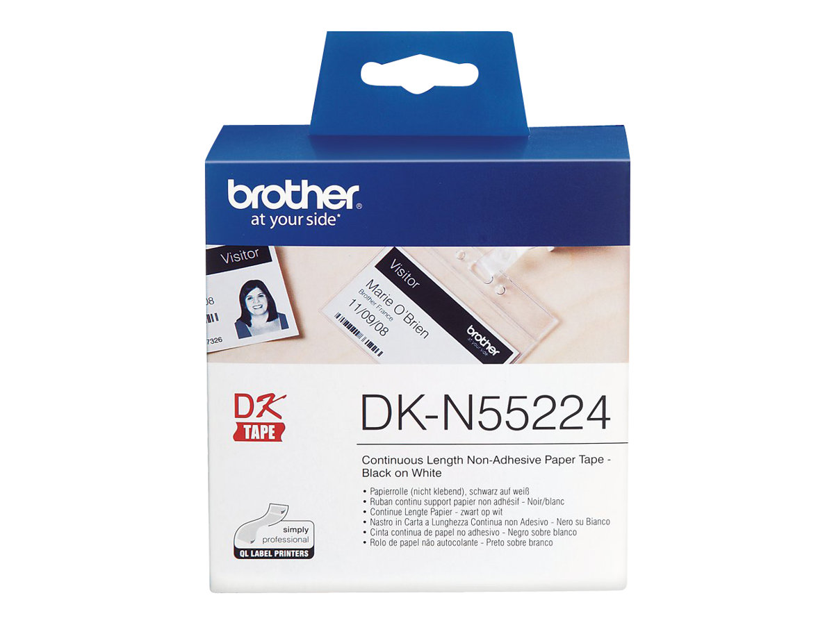 Brother DK-N55224 - Black on White - Roll (5.4 cm x 30.5 m)