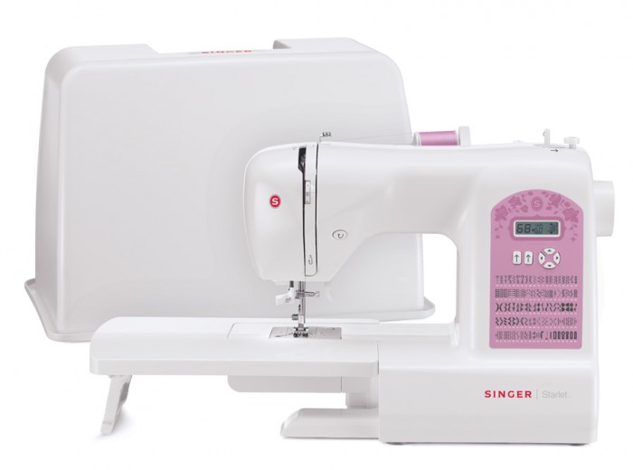 Singer - STARLET 6699 - Number of stitches 100 - Number of buttonholes 7 - White
