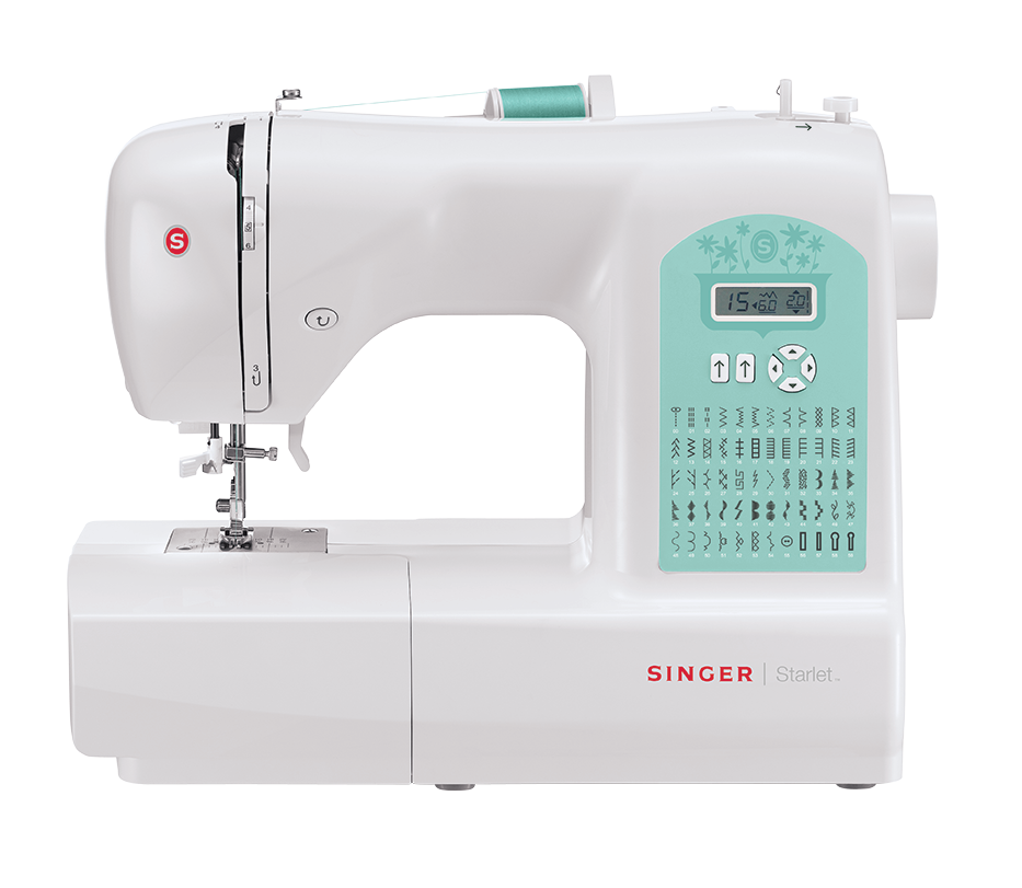 Singer - STARLET 6660 - Number of stitches 60 - Number of buttonholes 4 - White