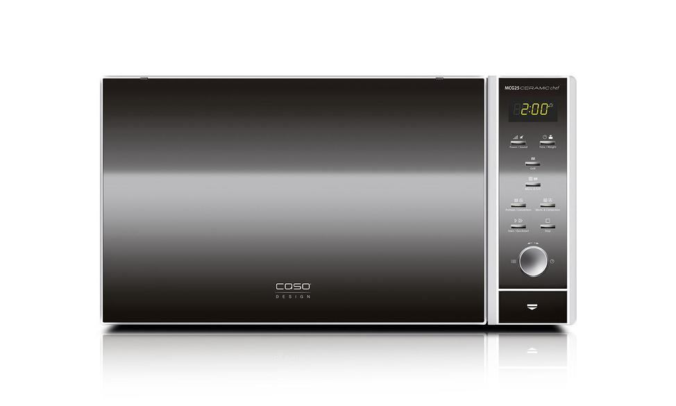 Caso - Microwave oven - MCG 25 - Free standing - 25 L - 900 W - Convection - Grill - Black