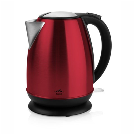 ETA - Kettle - 359090010 - Standard - 2200 W - 1.7 L - Stainless steel - 360° rotational base - Red
