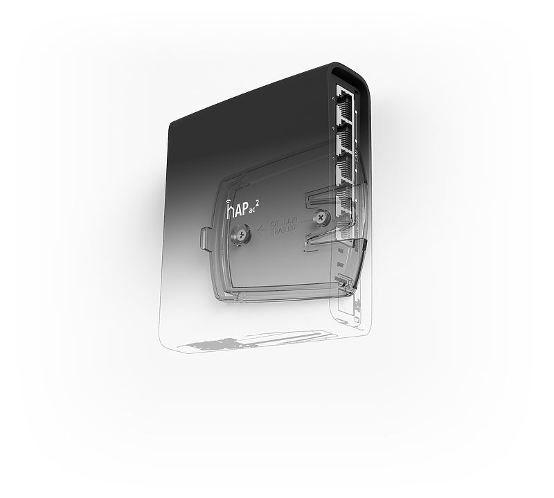 MikroTik - Access Point hAP AC2 - RBD52G-5HacD2HnD-TC - 802.11ac - 10/100/1000 Mbit/s - Mesh Support No - MU-MiMO Yes - No mobile broadband - Antenna type Internal - 12 month(s)