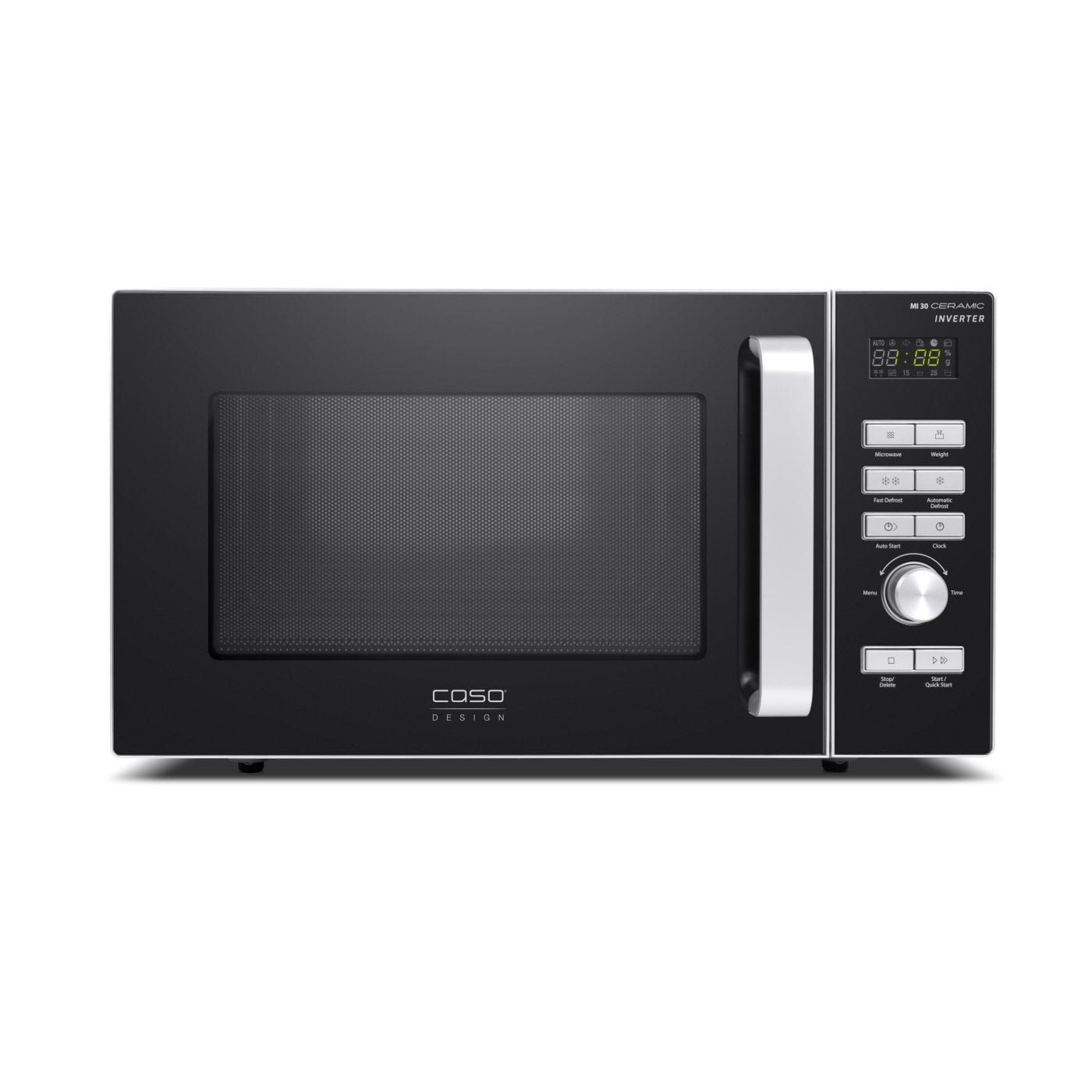 Caso - Ceramic Inverter Microwave - MI 30 - Free standing - 30 L - 1000 W - Grill - Black