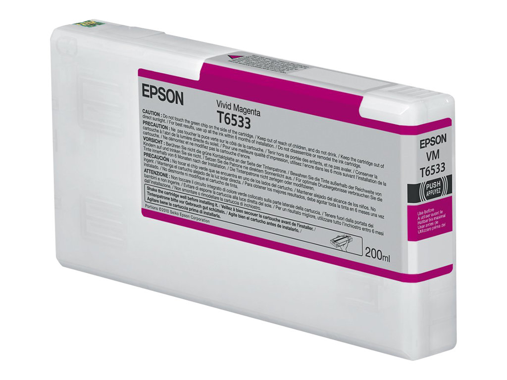 Epson T6533 - Ink Cartridge - Vivid Magenta