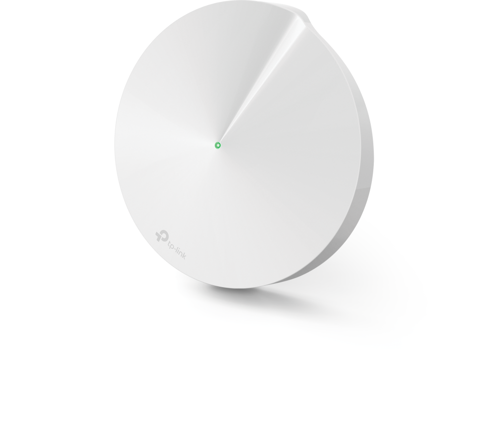 TP-LINK - AC1300 Whole Home Mesh Wi-Fi System - Deco M5 (1-pack) - 802.11ac - 867+400 Mbit/s - 10/100/1000 Mbit/s - Mesh Support Yes - MU-MiMO Yes - No mobile broadband - Antenna type 4xInternal per Deco uni