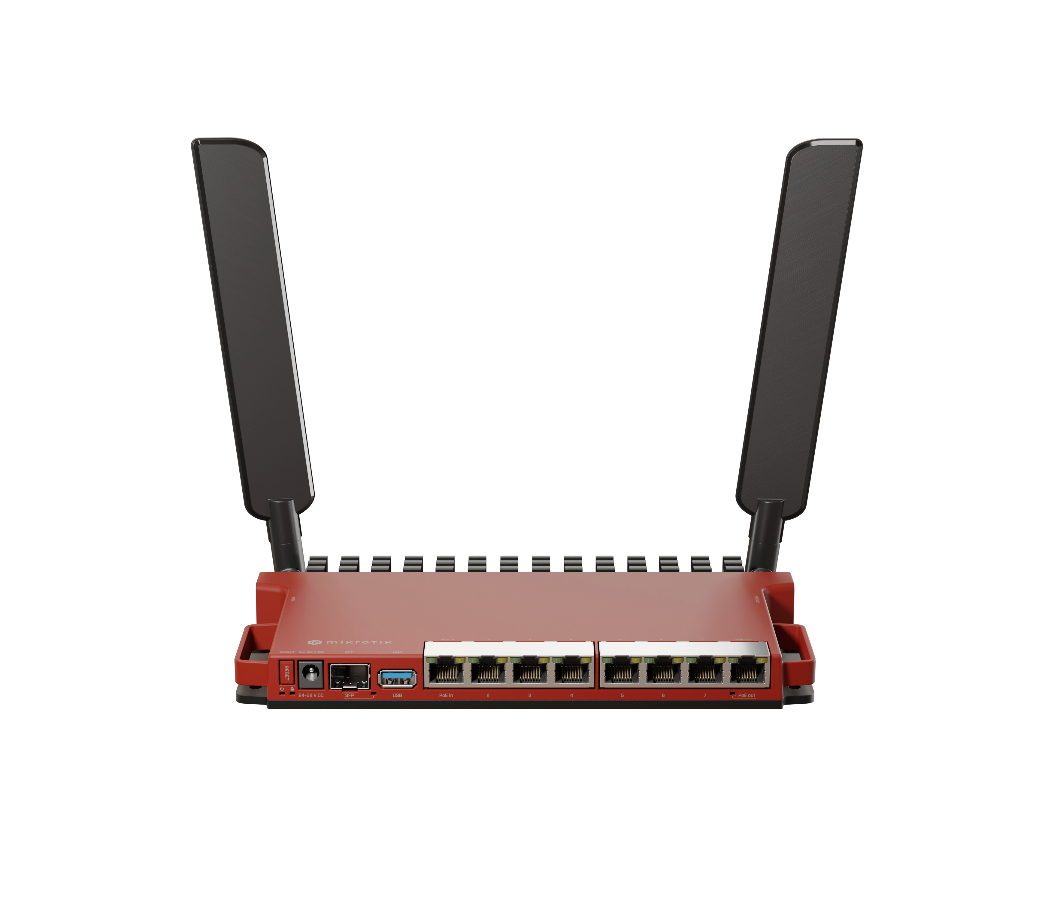 MikroTik - Router - L009UiGS-2HaxD-IN - 802.11ax - 10/100/1000 Mbit/s - Mesh Support No - MU-MiMO No - No mobile broadband - Antenna type External - 1x USB 3.0 type A