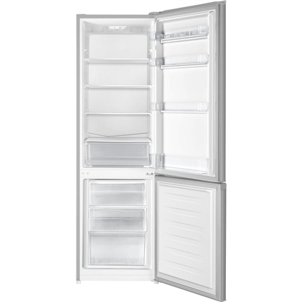 Gorenje Refrigerator - RK4182PS4 - Energy efficiency class E - Free standing - Combi - Height 180 cm - Fridge net capacity 198 L - Freezer net capacity 71 L - 39 dB - Grey
