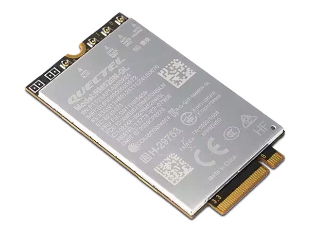 Lenovo Quectel RM520N-GL 5G M.2 WWAN Module for X1 2-in-1 Gen 9/T16 Gen 3 - 4XC1Q24435