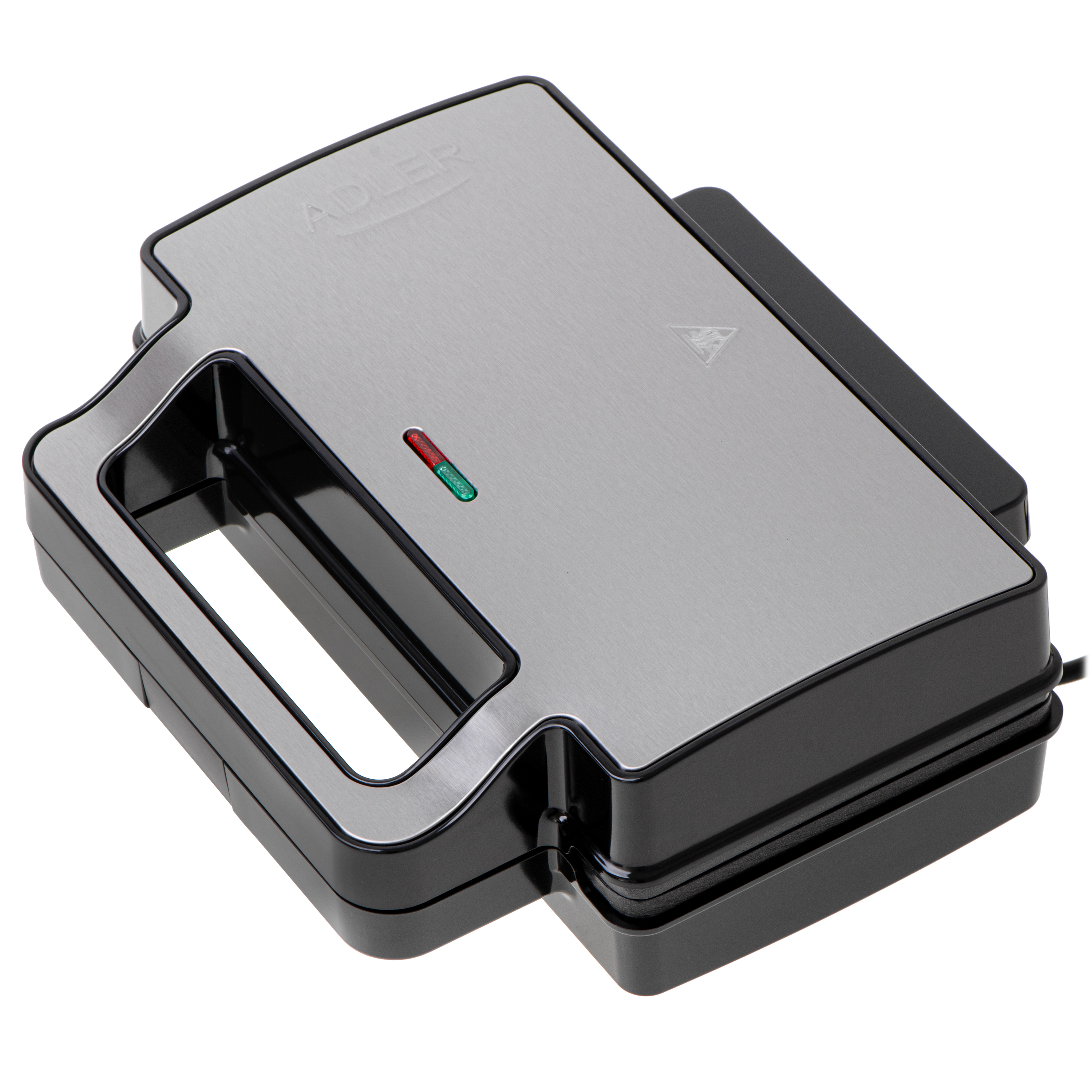 Adler Sandwich maker 2 in 1 - AD 3073 - 1000 W - Number of plates 2 - Stainless Steel/Black