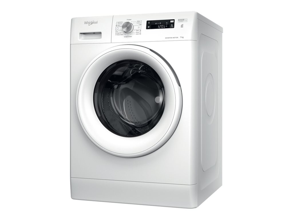 Whirlpool - Washing machine - FFS 7469 W EE - Energy efficiency class A - Front loading - Washing capacity 7 kg - 1400 RPM - Depth 57.5 cm - Width 59.5 cm - Display - LED - White
