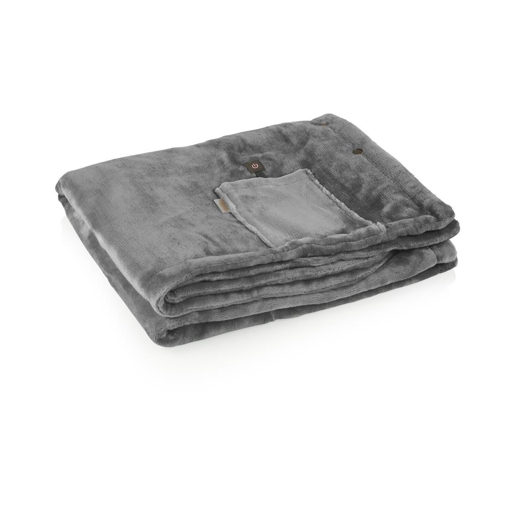 Tristar Cordless heating blanket, 150 x 80 cm - BW-4788 - Number of heating levels 3 - Number of persons 1 - Washable - Fleece - 10 W - Grey