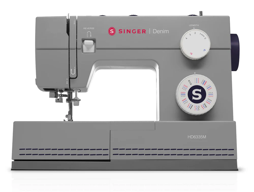 Singer Sewing Machine - HD6335M Denim - Number of stitches 32 - Grey