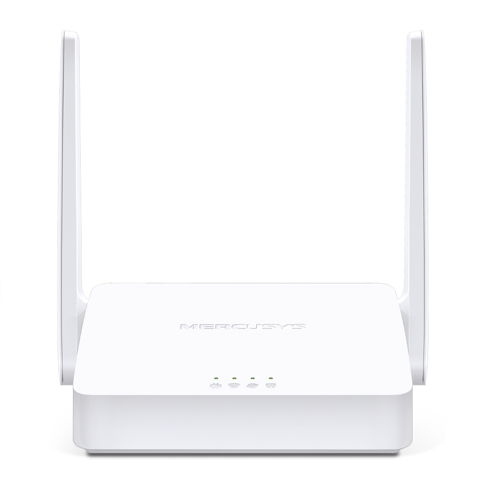 Mercusys - Multi-Mode Wireless N Router - MW302R - 802.11n - 300 Mbit/s - 10/100 Mbit/s - Mesh Support No - MU-MiMO No - No mobile broadband - Antenna type 2xFixed - No