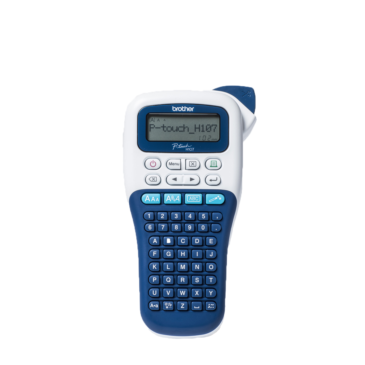 Brother PTH-107BRE1 - Mono - Thermal - Label Printer - White/ Blue
