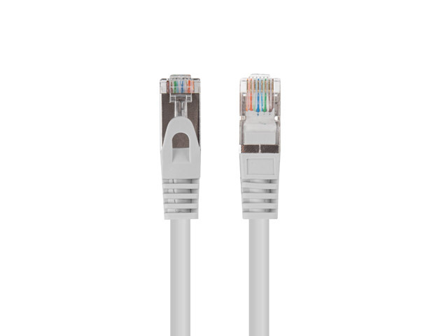 Lanberg Patchcord CAT.6 FTP 3M grey fluke passed 10-pack, - PCF6-20CC-0300-S