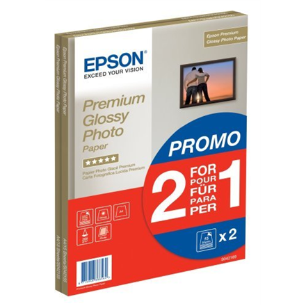 Premium Glossy Photo Paper 30 sheets - Photo - White - 255 g/m² - A4