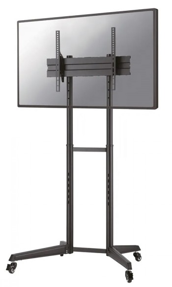 Neomounts Floor stand - FL50-540BL1 TV trolley - Adjustable Height, Tilt - 37-70 " - Maximum weight (capacity) 50 kg - Black