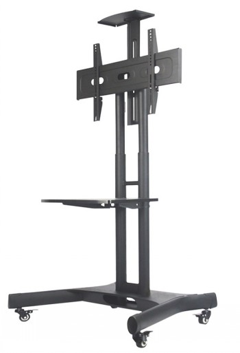 Neomounts Floor stand - NM-M1700BLACK TV trolley - Adjustable Height - 32-75 " - Maximum weight (capacity) 50 kg - Black