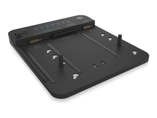 Raidsonic - Icy Box Docking and Clone station for 2x M.2 NVMe SSD - IB-2913MCL-C31