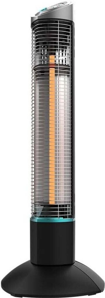 Cecotec ReadyWarm 1000 Power Tower - Halogen Heater - 1000 W - Number of power levels 2 - Black - IP55