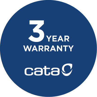 CATA - Hood - TF 2003 Duralum 600 - Telescopic - Energy efficiency class C - Width 60 cm - 390 m³/h - Mechanical control - LED - Stainless steel