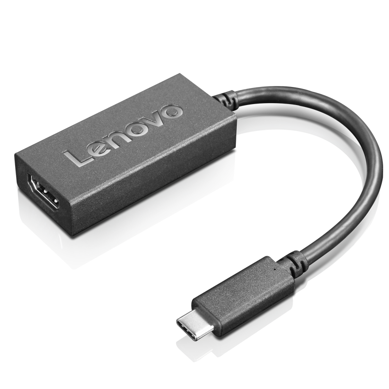 Lenovo - USB-C to HDMI 2.0b Adapter - USB-C - HDMI