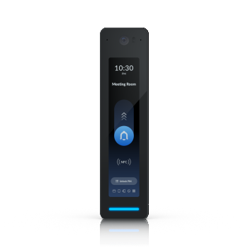 Ubiquiti UA-G3-Pro-B indoor/outdoor NFC reader and intercom with Apple Touch Pass support, Video works at ADA-compliant mounting height