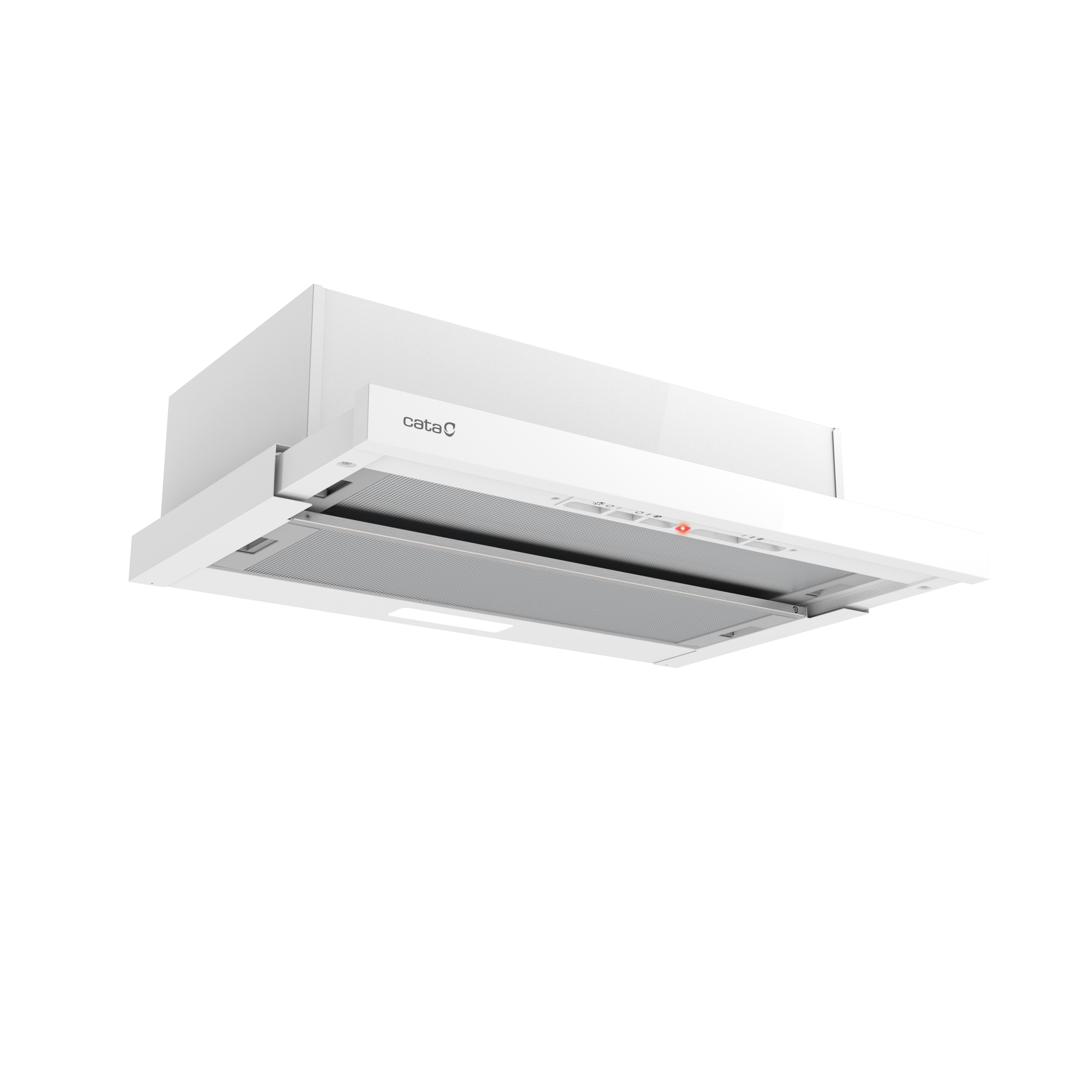 CATA Hood - TFK 6005 WH - Telescopic - Energy efficiency class B - Width 60 cm - 360 m³/h - Mechanical - CSLED - White