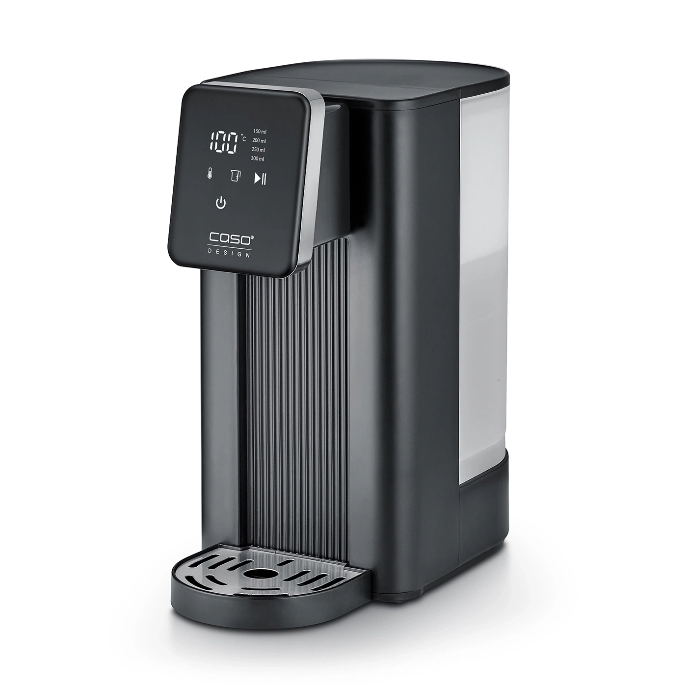 Caso - Turbo Hot Water Dispenser - HW 616 - Water Dispenser - 2600 W - 2.5 L - Plastic/Stainless Steel - Black/Stainless Steel