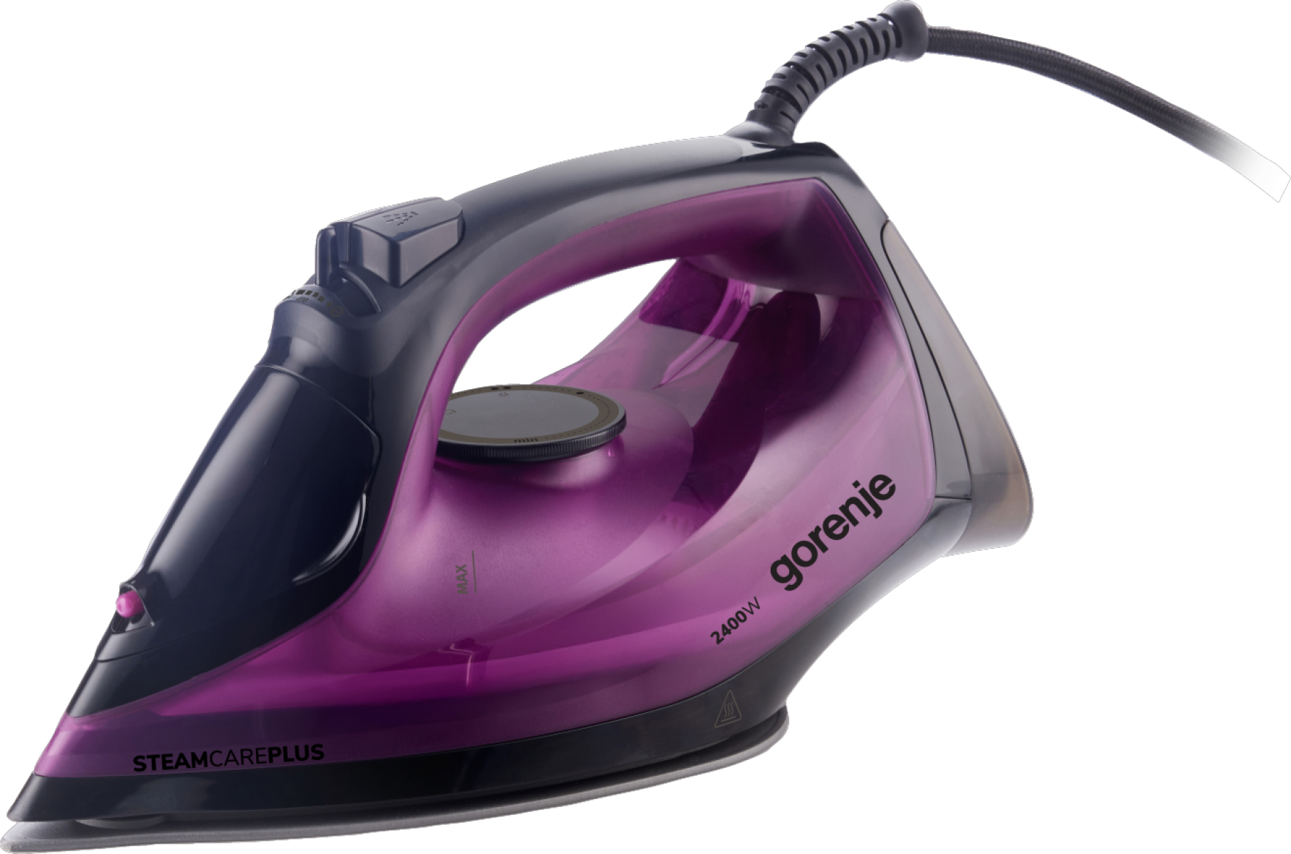 Gorenje SIK2400BKV - Steam Iron - 2400 W - Water tank capacity 450 ml - Continuous steam 40 g/min