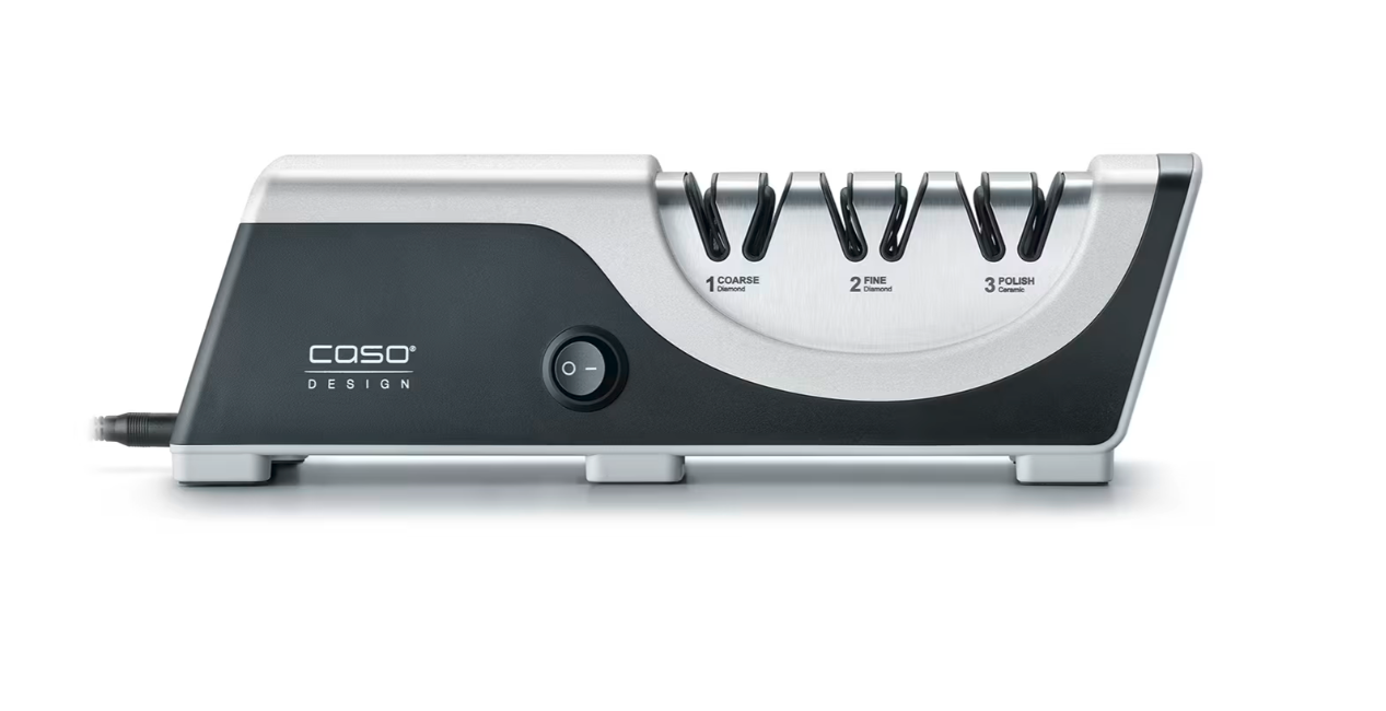 Caso 01710 Electric knife sharpener, 18W, Silver/Black