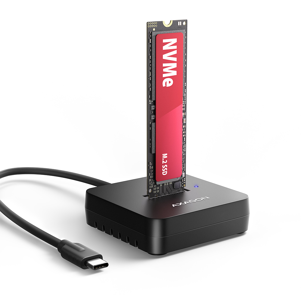 AXAGON - USB-C 10Gbps docking station for M.2 NVMe SSD - ADSA-M2C11L