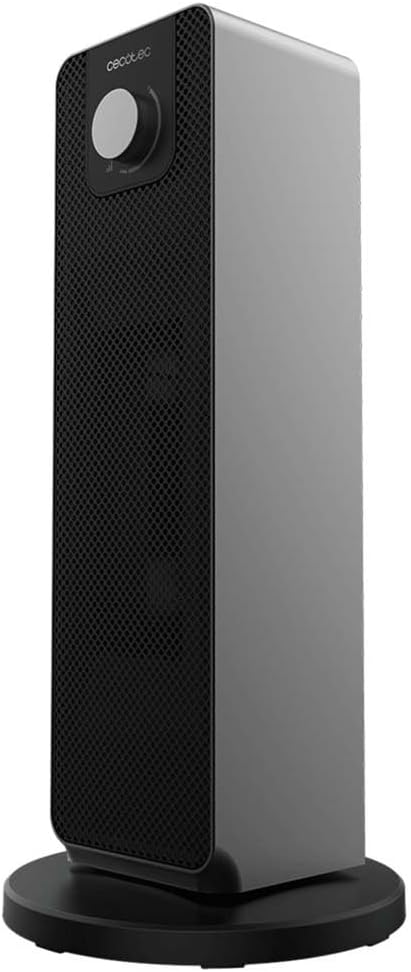 Cecotec ReadyWarm 2000 Max Ceramic Rotate - Ceramic Heater - 2000 W - Number of power levels 3 - Suitable for rooms up to 20 m² - Black