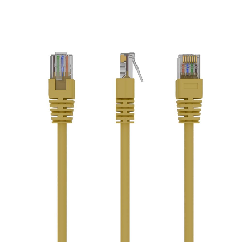 PATCH CABLE CAT5E UTP 3M/YELLOW PP12-3M/Y GEMBIRD