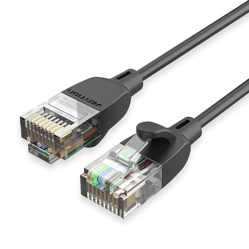 PATCH CABLE CAT.6A UTP/5M BLACK IBIBJ VENTION